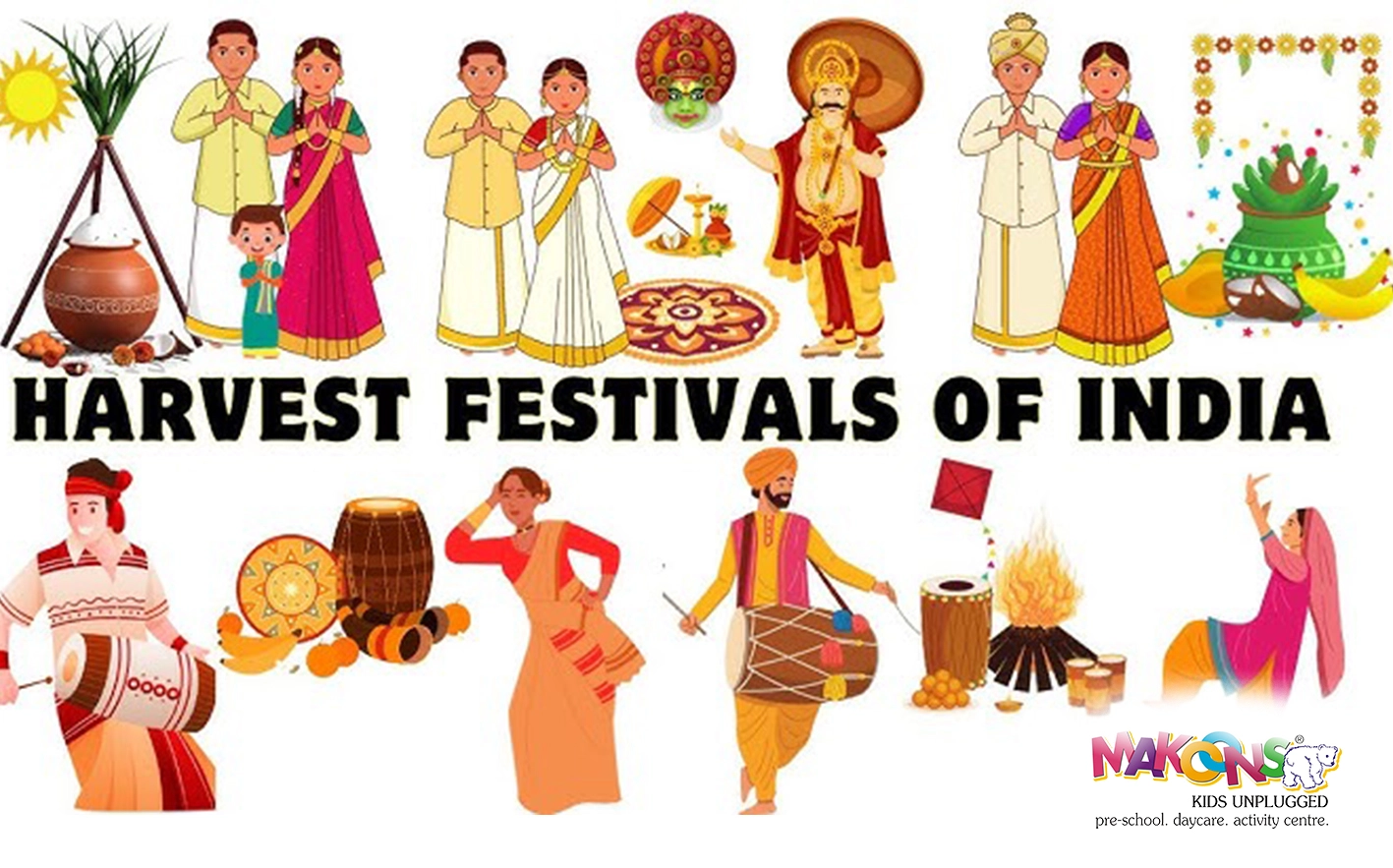 Harvest Festivals Celebrated in India: 2025 Dates, States, and Kid-Friendly Activities
