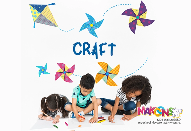 LKG Craft Ideas That Promote Cognitive and Motor Development