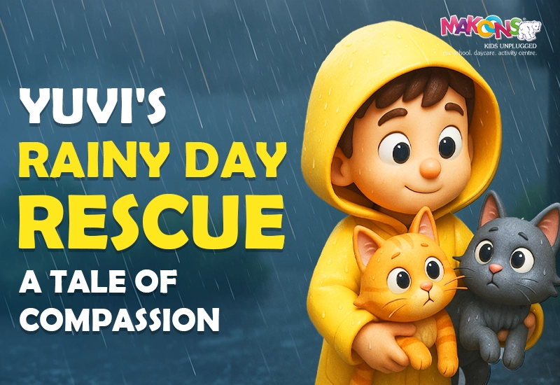 Yuvi’s Rainy Day Rescue: A Tale of Compassion