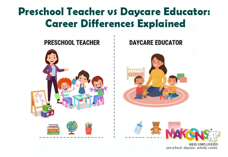 Preschool Teacher Vs Daycare Educator: Career Differences Explained