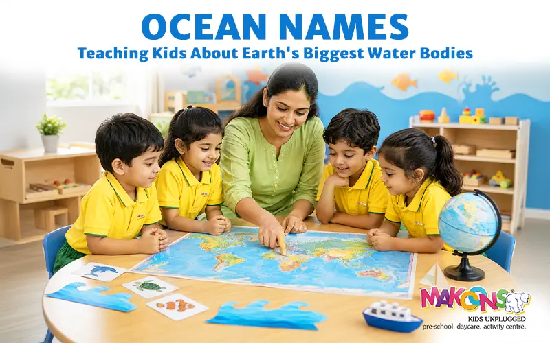 Ocean Names: Teaching Kids About Earth's Biggest Water Bodies