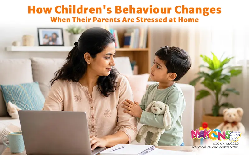 How Children's Behaviour Changes When Their Parents Are Stressed At Home