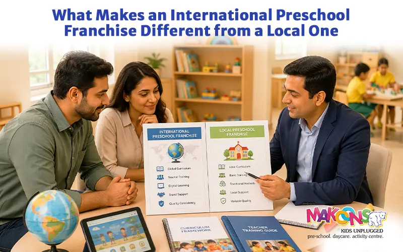 What makes an  International Preschool  Franchise Different from a Local One