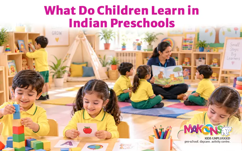 What Do Children Learn In Indian Preschools?