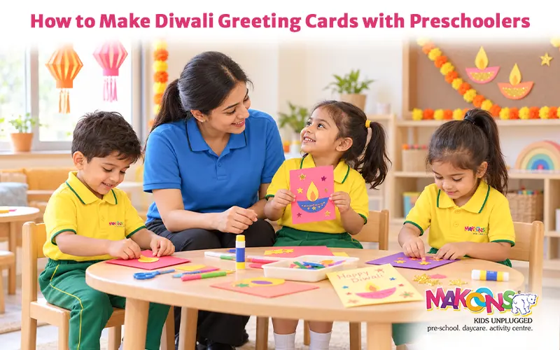 How to Make Diwali Greeting Cards with Kids