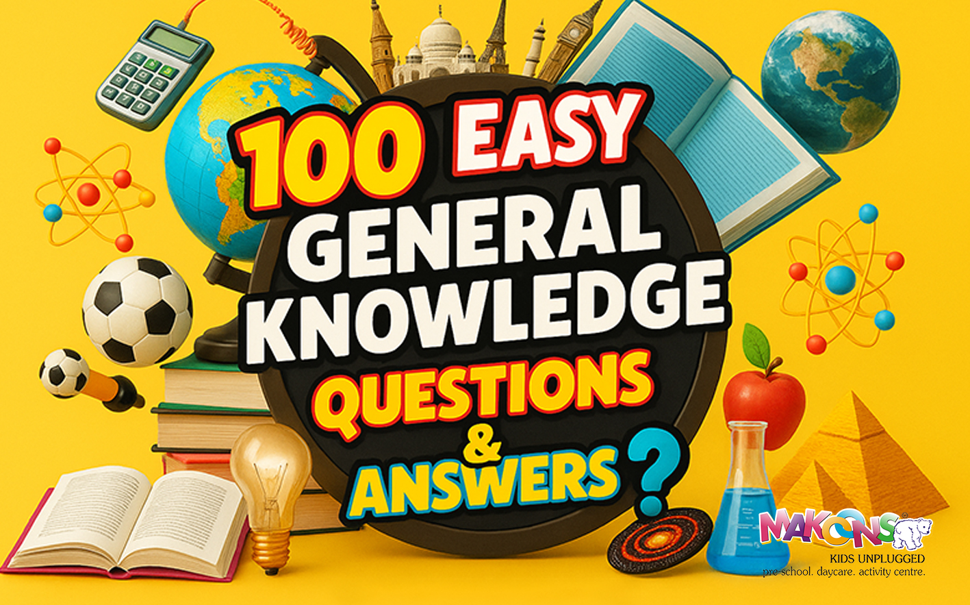 100 Easy General Knowledge Questions and Answers for Kids