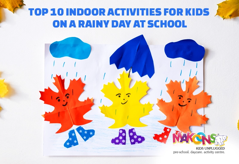 Top 10 Indoor Activities for Kids on a Rainy Day at School: