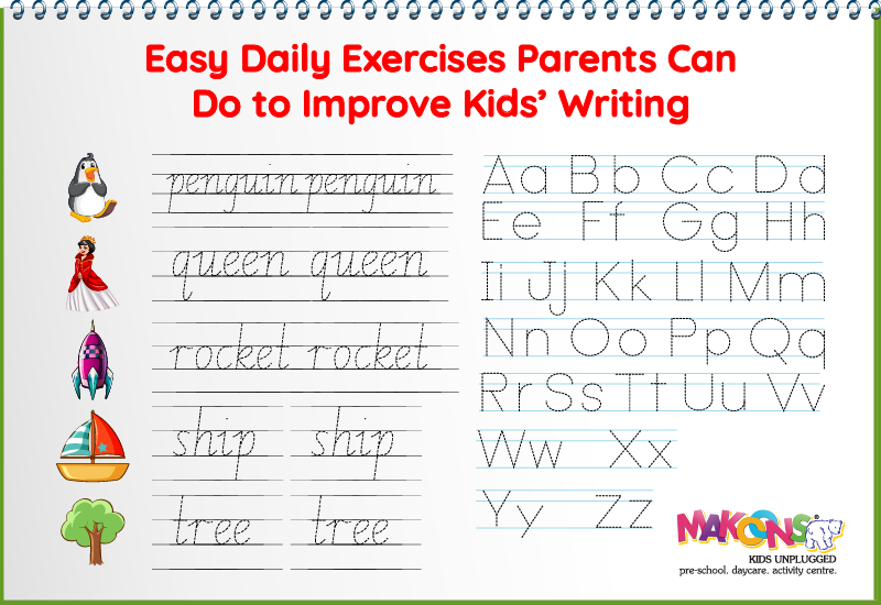 Easy Daily Exercises Parents Can Do to Improve Kids’ Writing