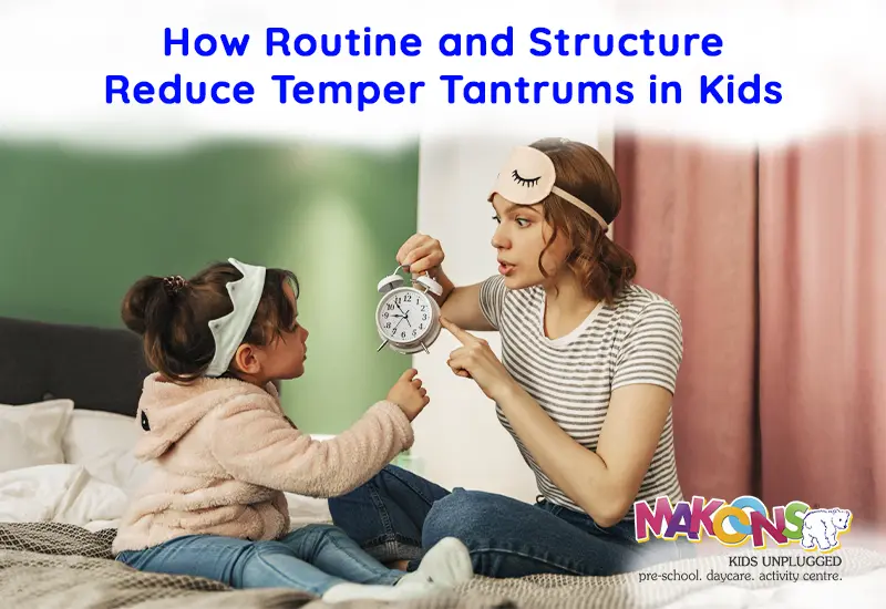 How Routine and Structure Reduce Temper Tantrums in Kids?