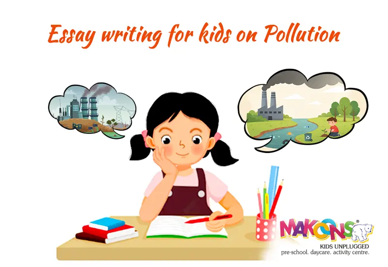 Essay writing for kids on Pollution
