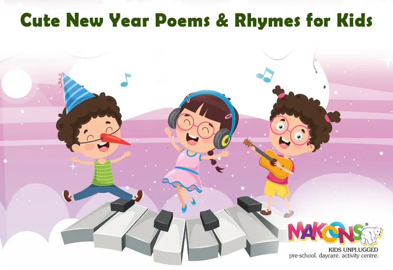 Cute New Year Poems & Rhymes For Kids