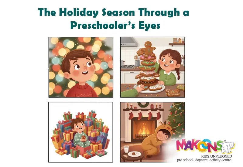 The Holiday Season Through a Preschooler’s Eyes