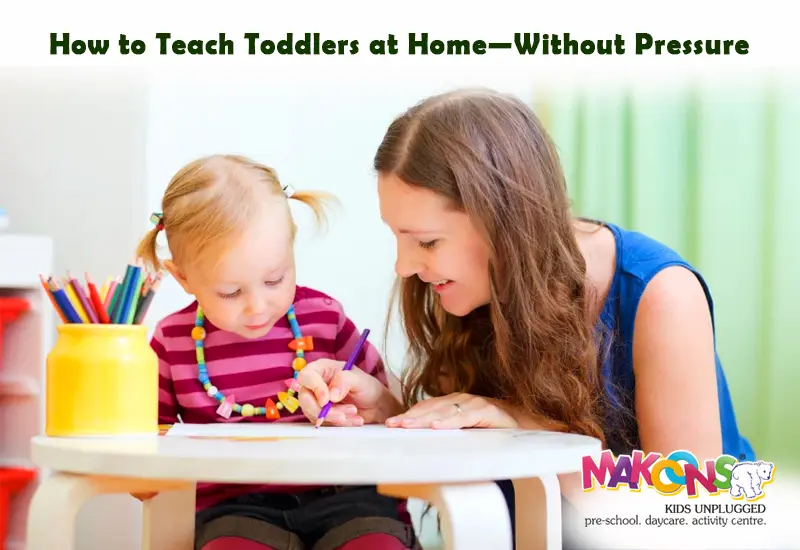 Teaching Toddlers at Home – Without Coercion