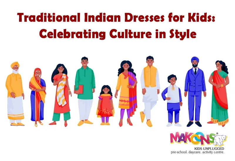 Traditional Indian Dresses for Kids Celebrating Culture in Style