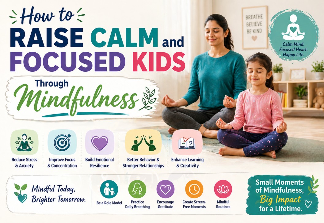 How to Raise Calm and Focused Kids Through Mindfulness